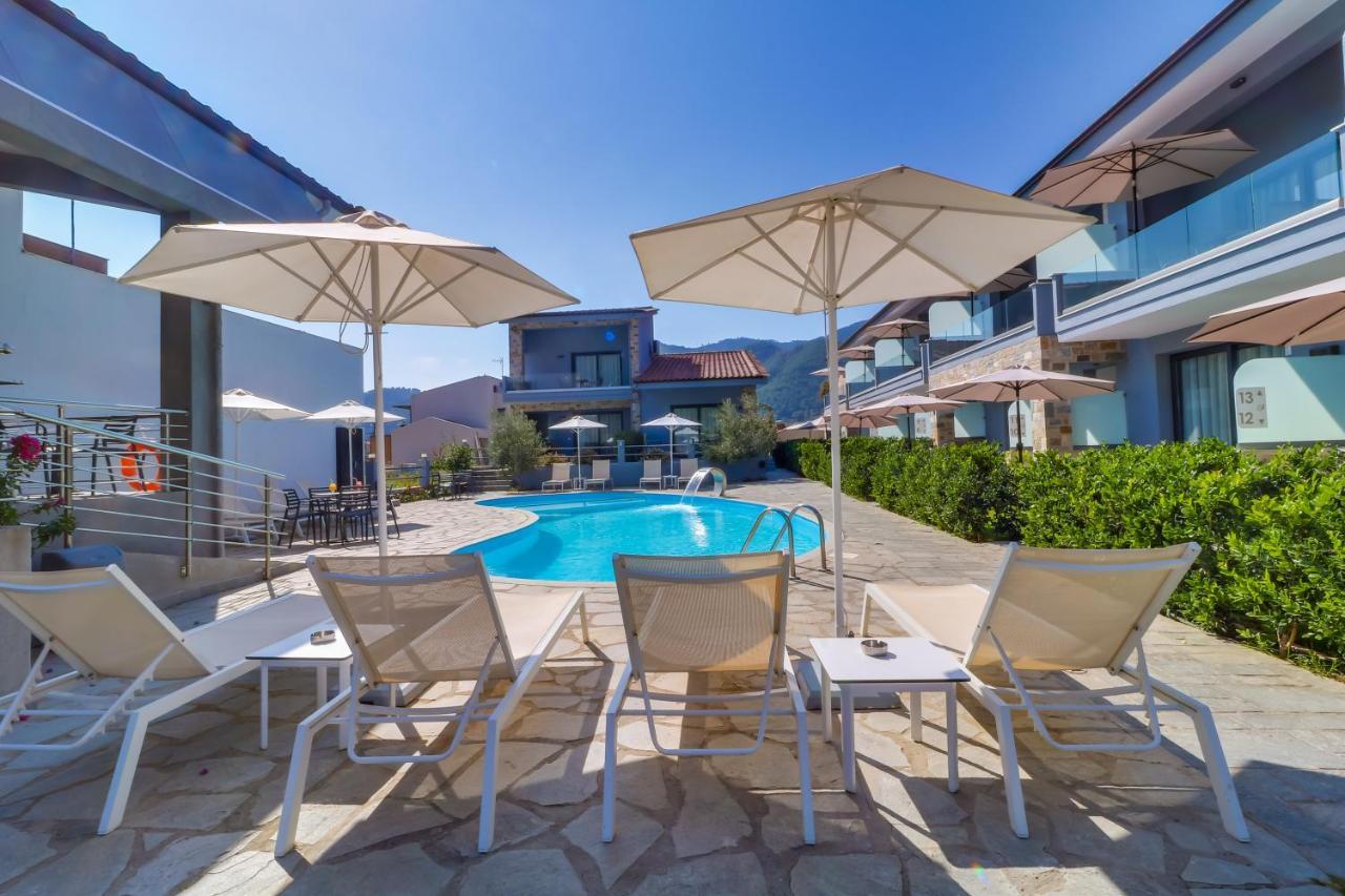 Theros Villas & Suites Chrysi Ammoudia Exteriér fotografie