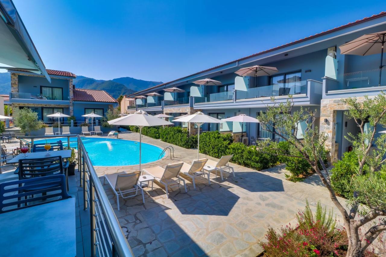 Theros Villas & Suites Chrysi Ammoudia Exteriér fotografie